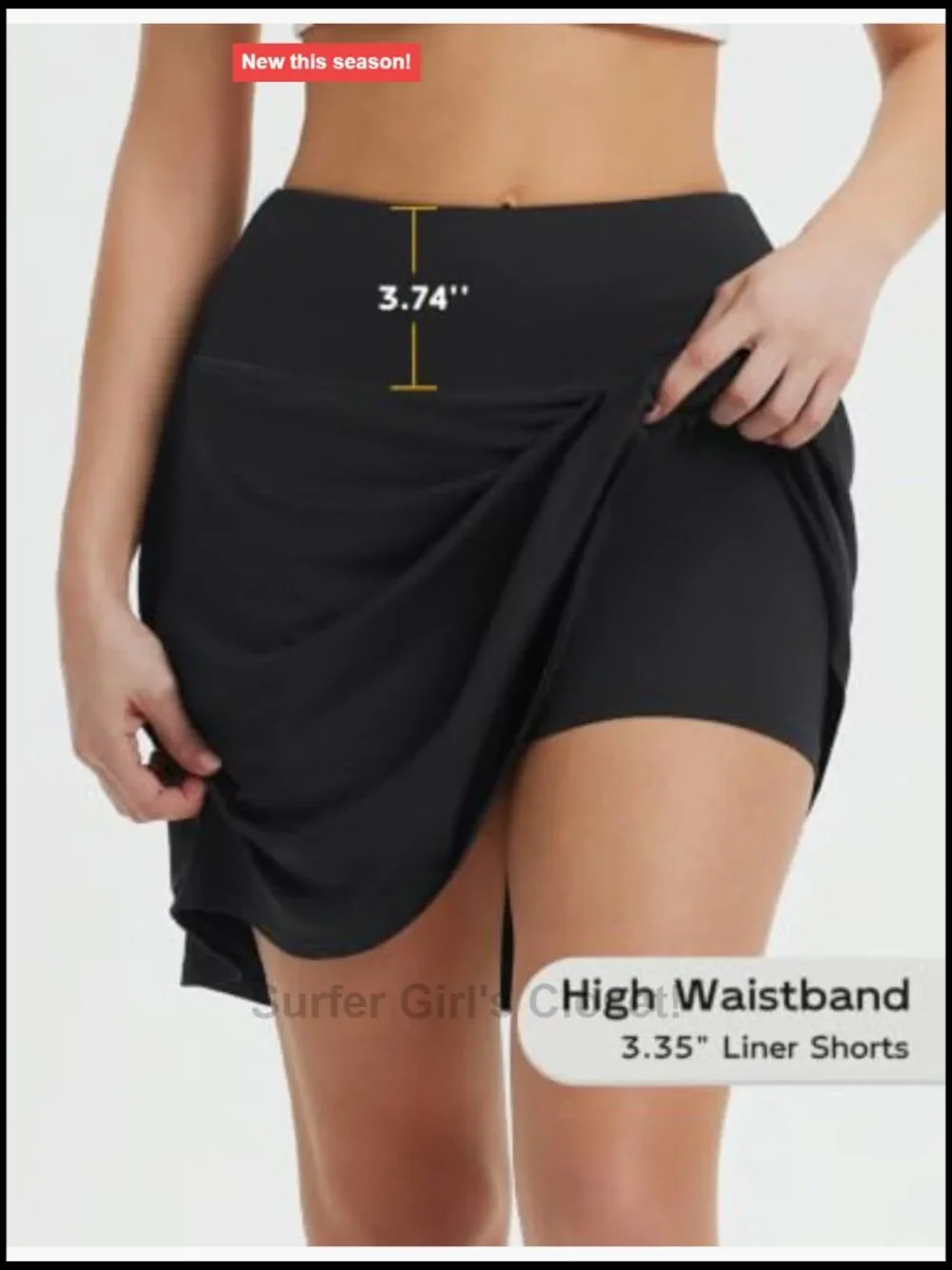 N/A active skort